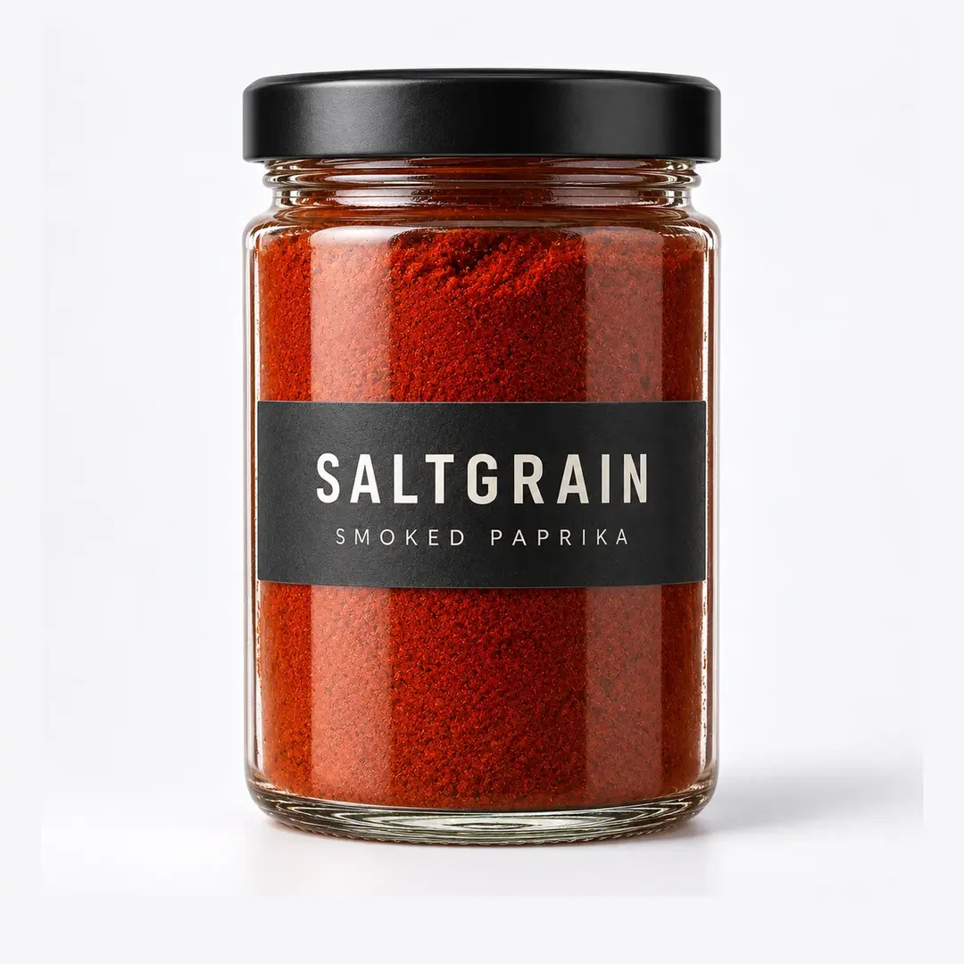 250ml Straight-Sided Glass Spice Jar