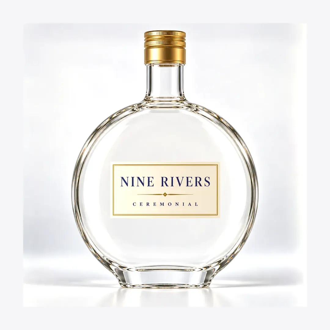500ml Custom Liquor Glass Bottle