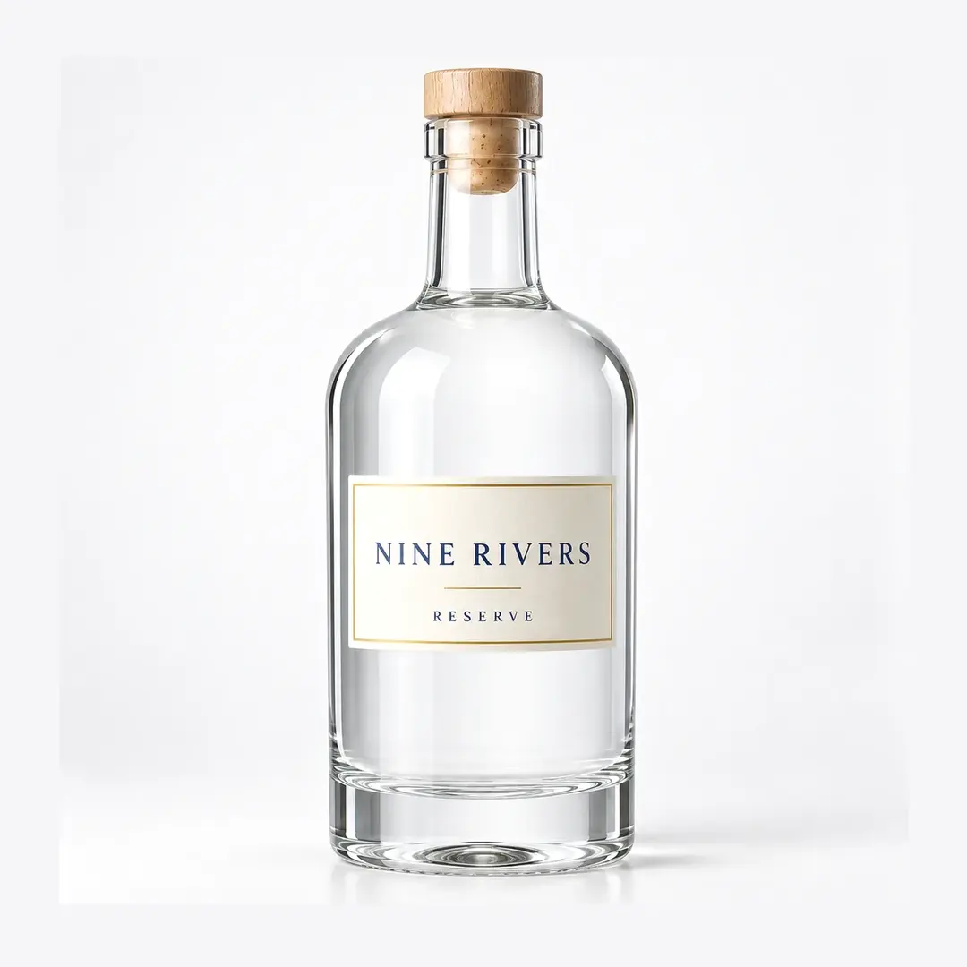 Versatile Liquor Glass Bottle for Asian Import Spirits