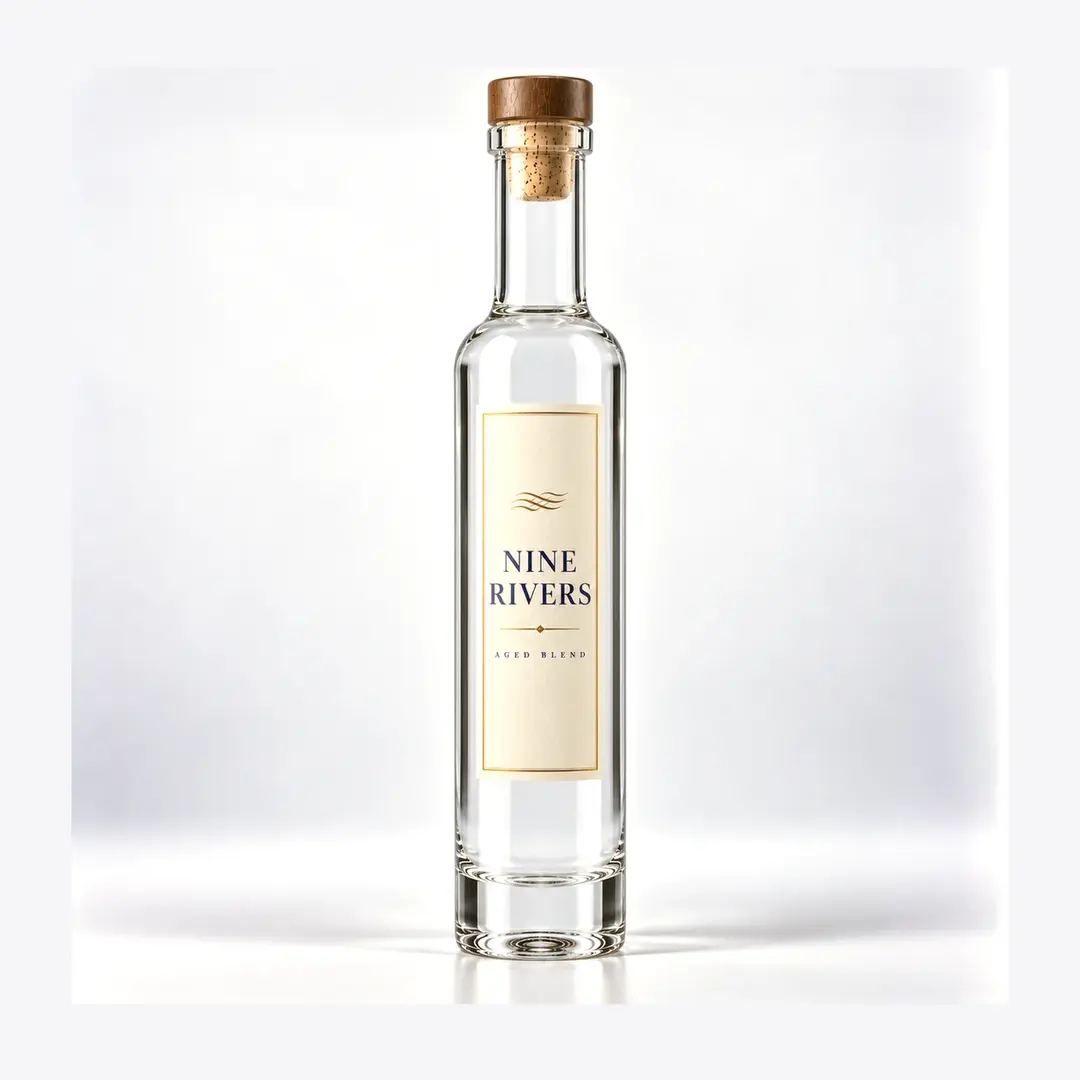 650ml Custom Liquor Glass Bottle