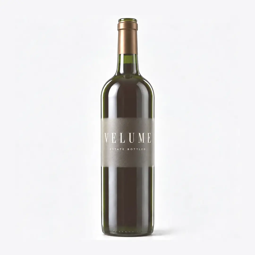 750ml Bordeaux Green Custom Glass Wine Bottle