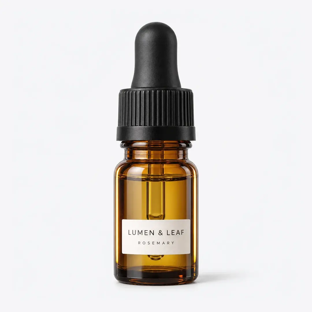 Miniature 5ml Amber Dropper Vial