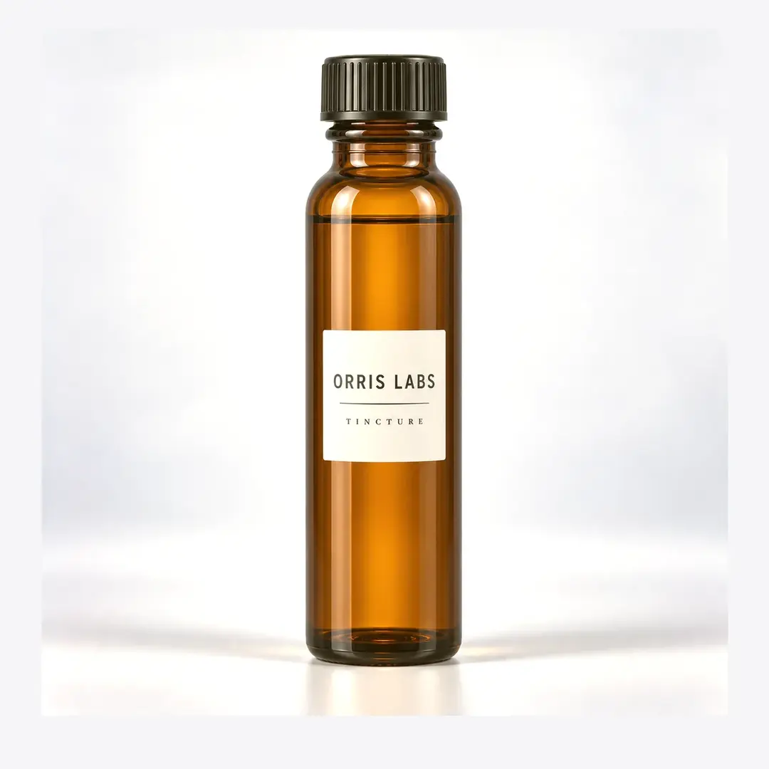 Amber Screw-Thread Bottle for Light-Sensitive Liquids