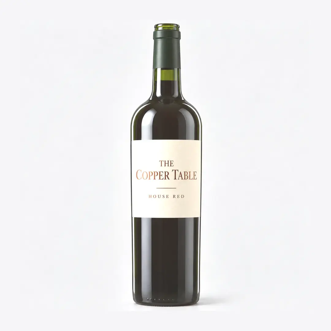 750ml Bordeaux Green Wine Bottle 147 – House-Wine Mold for Restaurants & Hotels