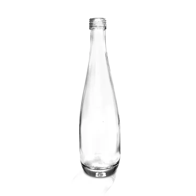 Standard glass bottle size range from 50ml mini to 1000ml showing the full format ladder