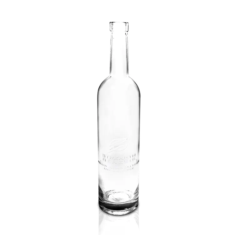 Botellas con cierre de corona y muselet para bebidas efervescentes de frutas
