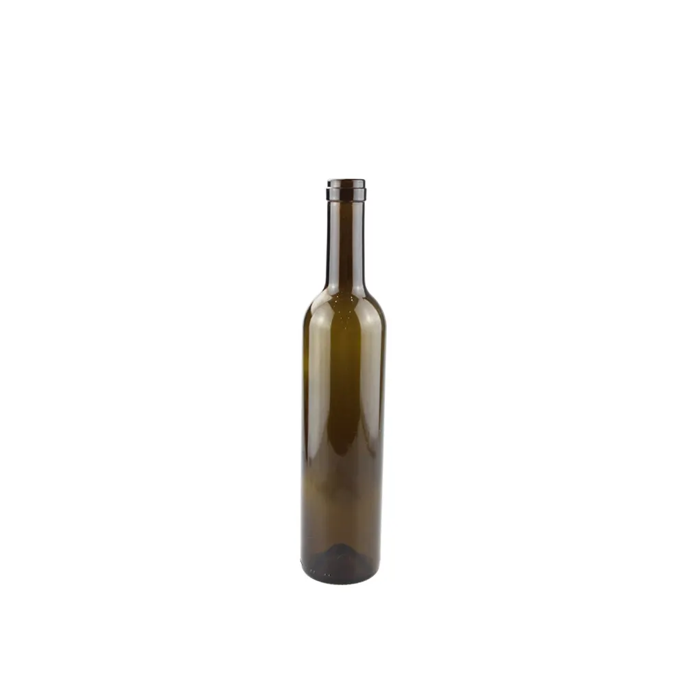 Sektflasche in Burgunderform aus Grünglas für Schaumwein und Crémant im Großhandel
