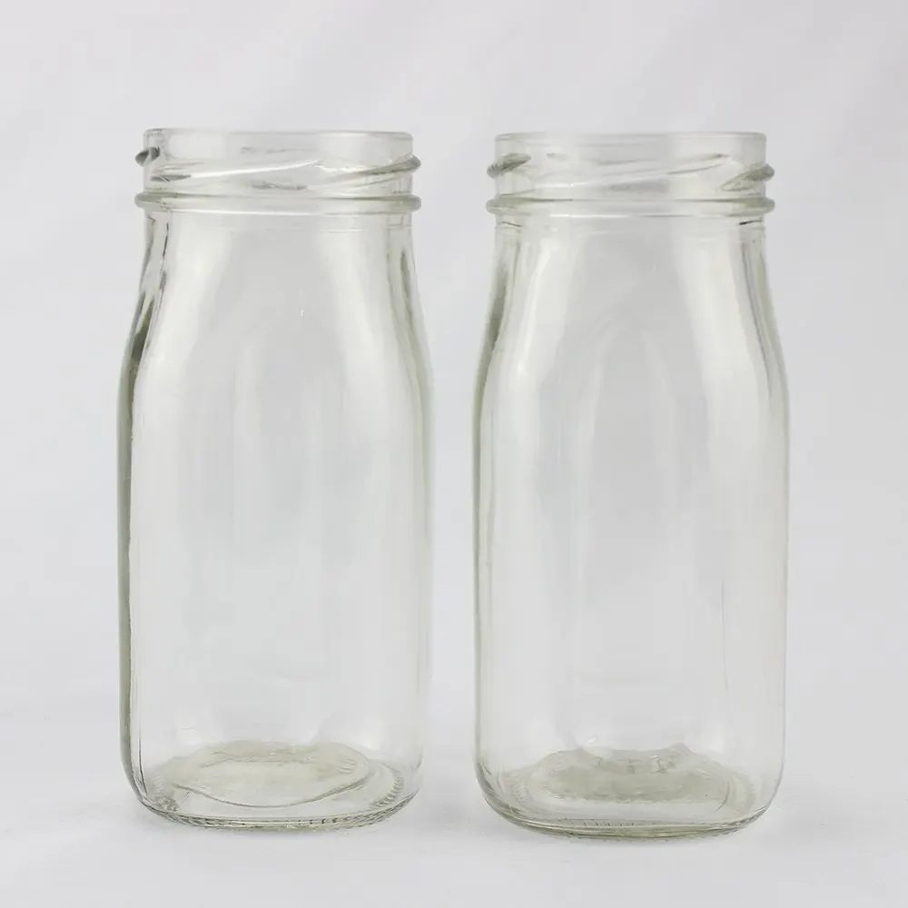 frosted glass jars - product range available for bulk orders
