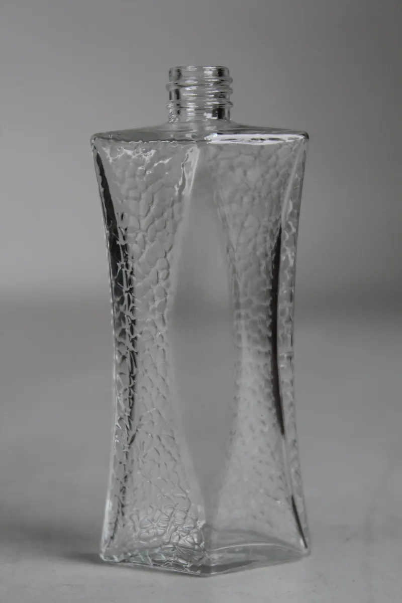 glass bottle fill volume with matched closures ready for filling lines