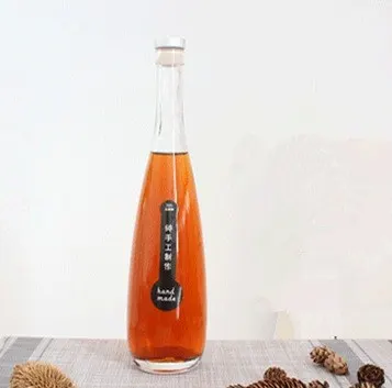 glass bottle matte finish with matched closures ready for filling lines