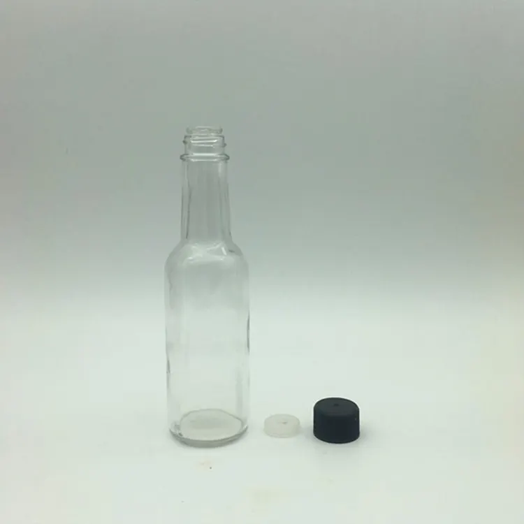 Small glass bottles for ginger and functional beverage shots