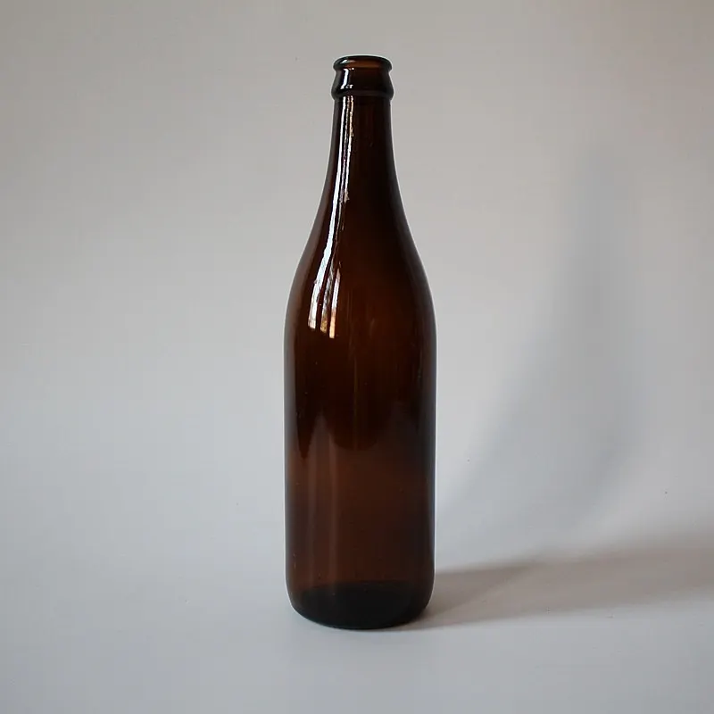 Beer Glass Bottle - real photo of beer glass bottles from factory