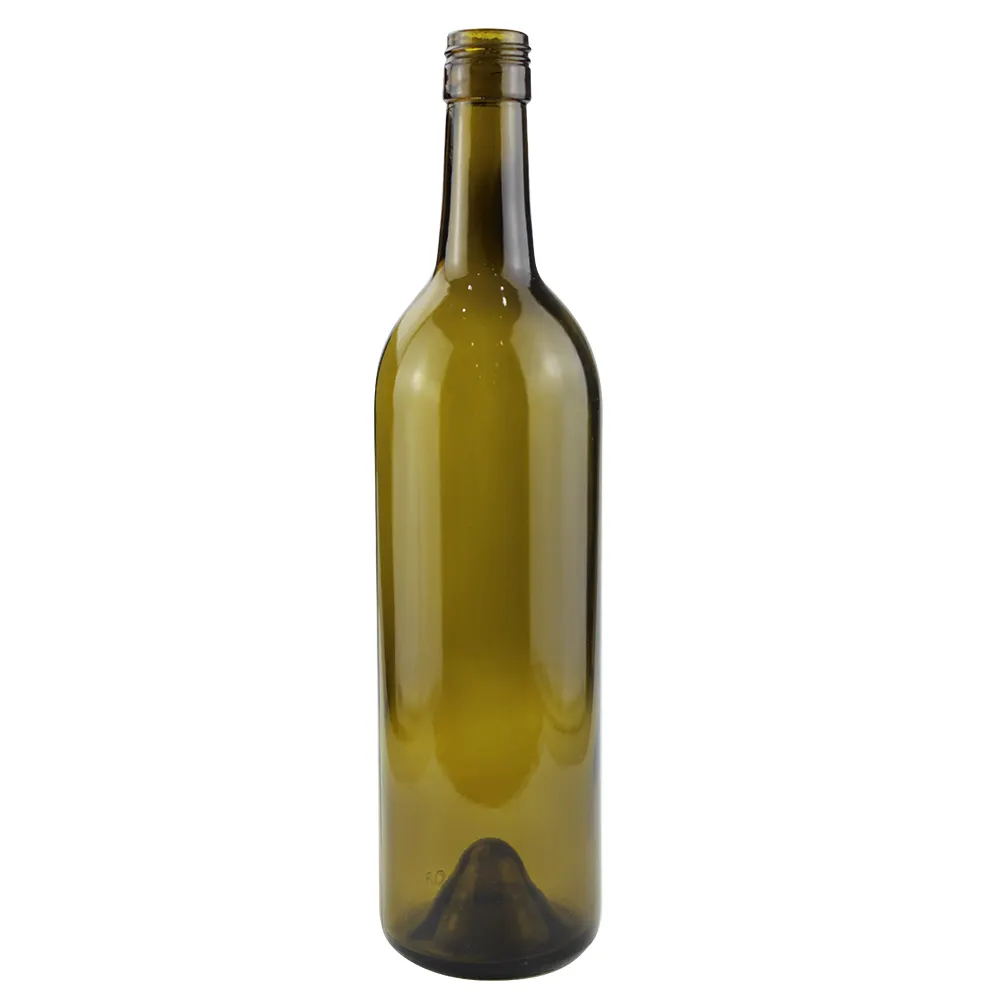 Palletized 750ml wine bottles wrapped for export container loading