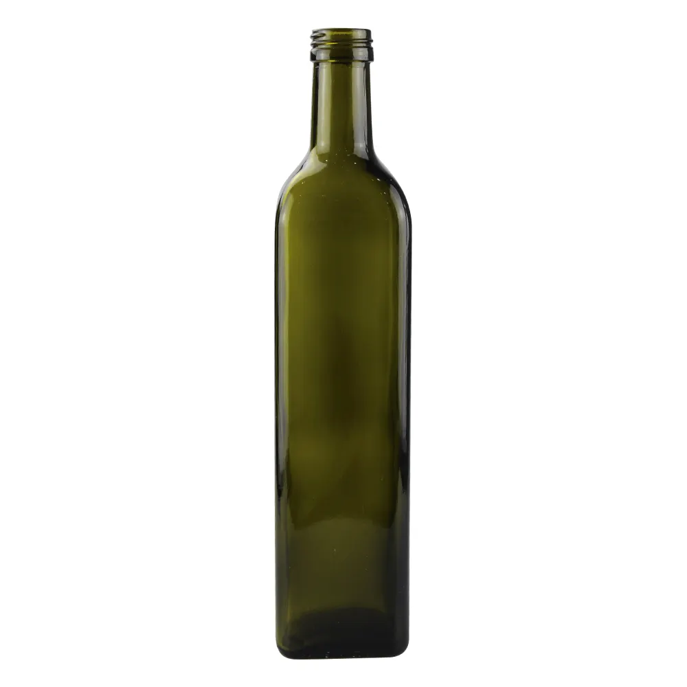 empty 5oz and 10oz woozy glass hot sauce bottles with 24-414 neck finish