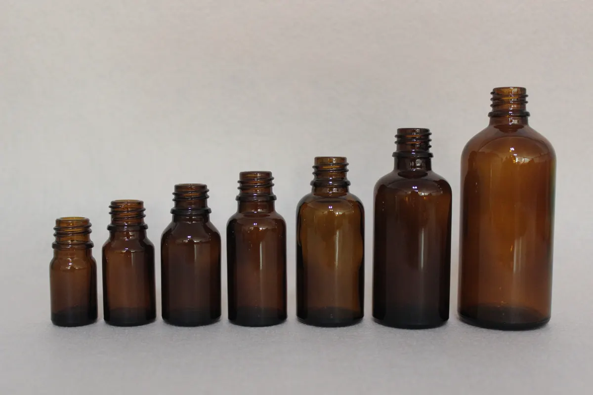 private label essential oil glass bottles with custom decoration for distributor OEM program