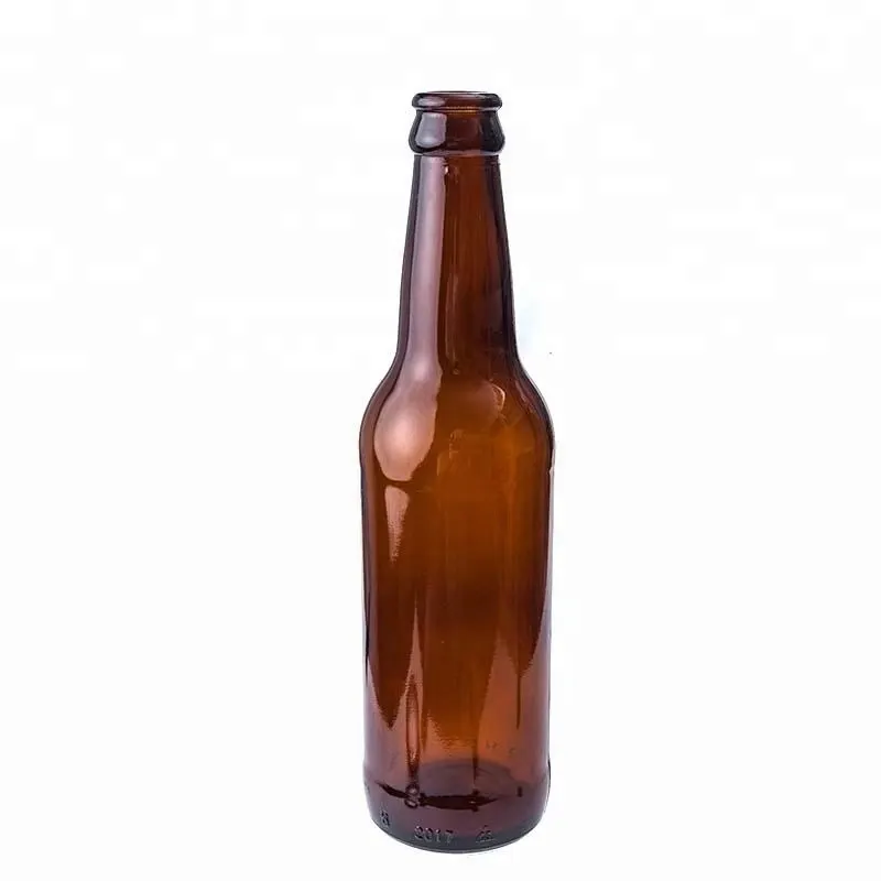 Beer Glass Bottle - real photo of beer glass bottles from factory