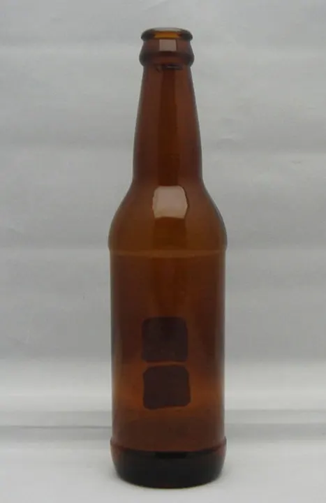 Beer Glass Bottle - real photo of beer glass bottles from factory