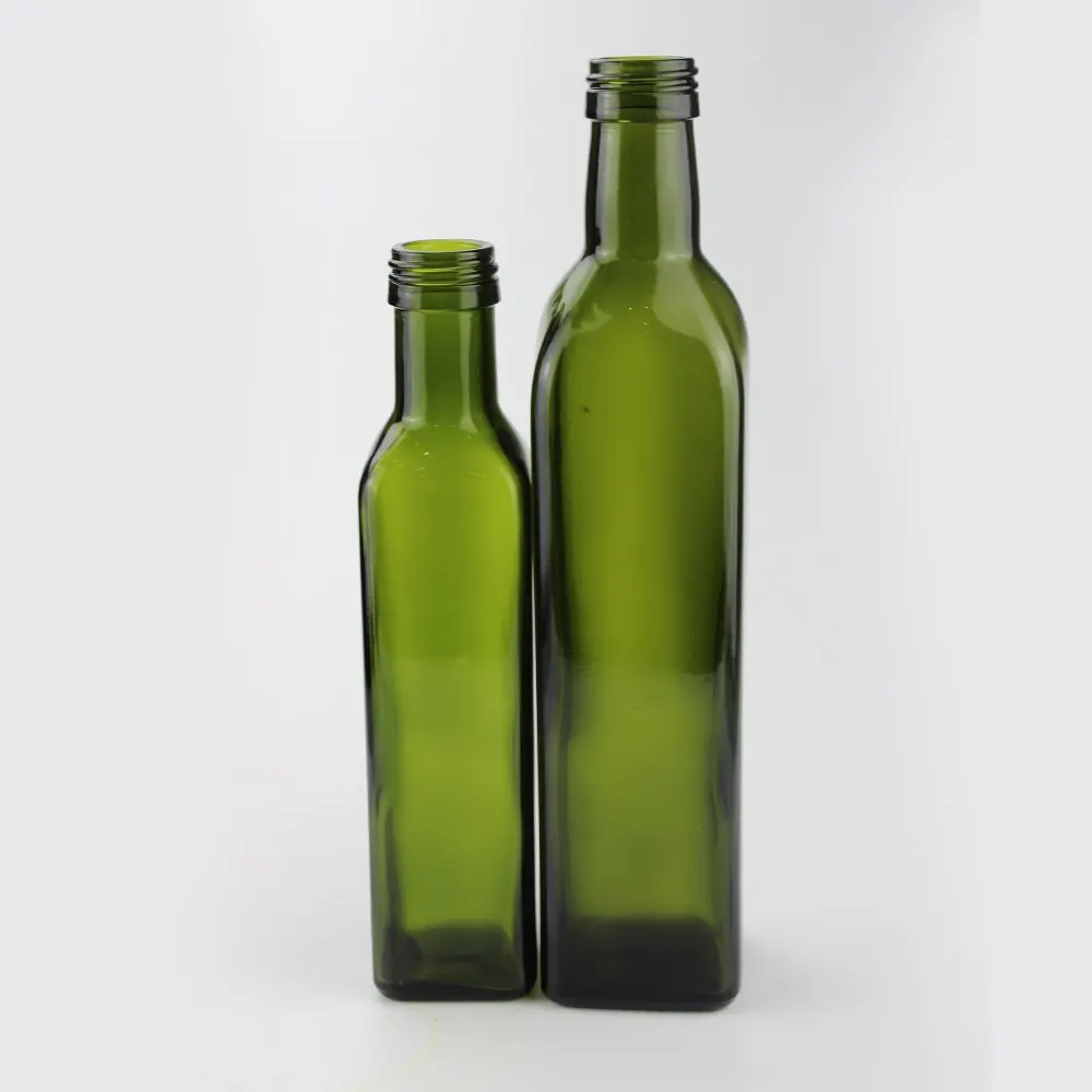vinegar bottle sizes - glass quality inspection and export packing