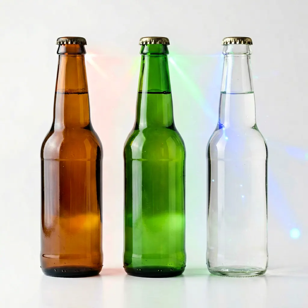Glass bottles being carefully packaged and prepared for shipping from supplier
