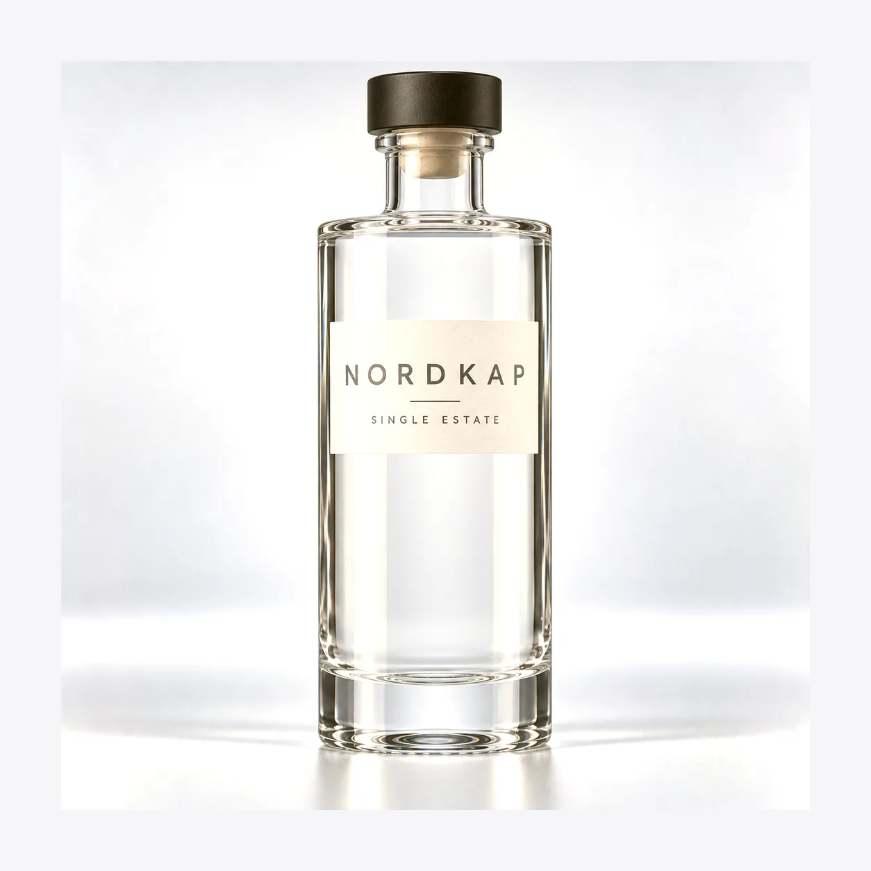Premium brandy glass bottle reference for gift-set and coffret packaging programs